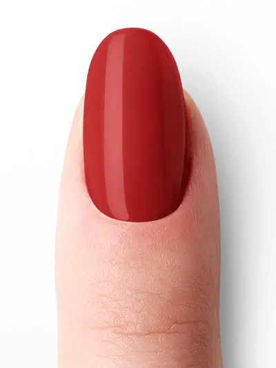 Gélové nechty - červená elegancia