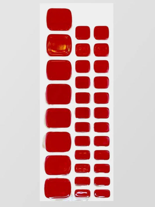 Rubínová vášeň Pedikúra