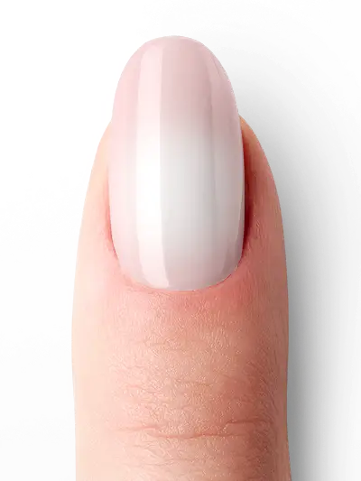 Ružové gélové nechty