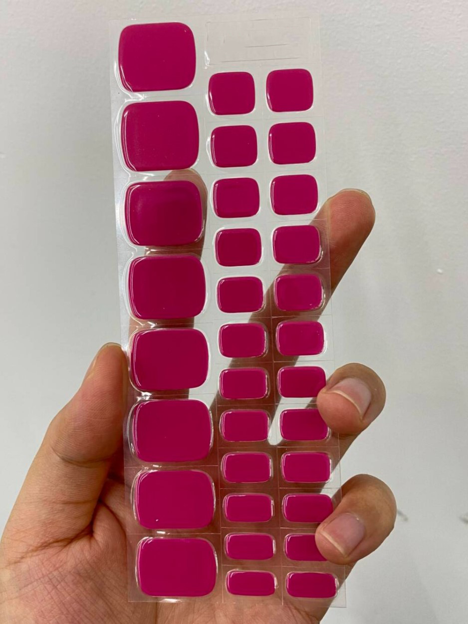 Ružová fantázia Pedikúra